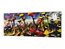【中古】【未使用未開封】素晴らしいガラスウォールアート。磁気特性を備えたワイドフォーマットのバックスプラッシュ。アートシリーズMBBS03C: