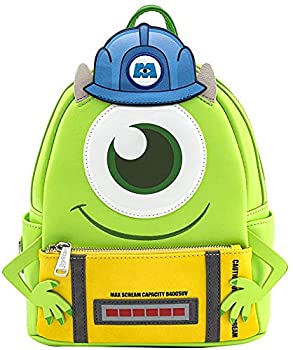 【中古】【輸入品・未使用】Loungefly Disney Monsters Inc Mike Wazowski Scare コスプレ レディース ダブルストラップ ショルダーバッグ 財布