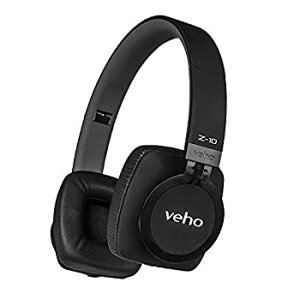 【輸入品・未使用】Veho VEP-010-Z10 Z-10 オンイヤー 有線 プレミアム ヘッドフォン フレックス 絡み防止 ケーブル ブラック格安セール