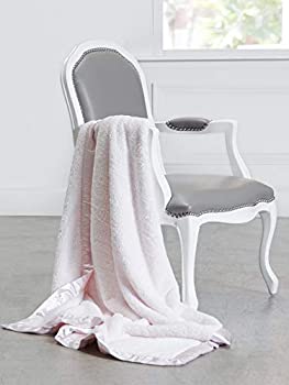 【中古】【輸入品・未使用】(Pink) - Little Giraffe Chenille Throw Blanket