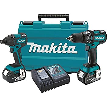 【中古】【輸入品・未使用】マキタ18Vブラシレスインパクトドライバー＆振動ドリル2台セット XT248M【USAマキタモデル/日本仕様対策済】