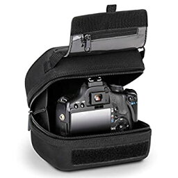 【中古】【輸入品・未使用】USA Gear Hシリーズ ハードシェル カメラケース・アクセサリポケット付き USA GEAR H Series Hardshell Camera Case 一眼レフ・ミラーレス対応