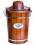 šNostalgia ICMP600WD Vintage Collection 6-Quart Wood Bucket Electric Ice Cream Maker with Easy-Clean Liner by Nostalgia