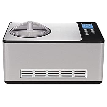 【中古】Whynter ICM-200LS Stainless Steel Ice Cream Maker カンマ 2.1-Quart カンマ Silver