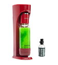 【中古】【未使用未開封】DrinkMate Carbonated Soda Maker with 3 oz Cylinder%カンマ% Red by Drinkmate(2)