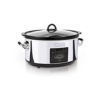 【中古】Crock-Pot 7クォート プログラム可能 スロークッカー デジタルカウントダウンタイマー付き 光沢プラチナ【メーカー名】Crockpot【メーカー型番】7 Quart Programmable Slow Cooker【ブランド...