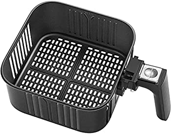 yÁzCOSORI Replacement 5.8QT Black CP158%J}% CS158 & CO158 Air Fryers%J}% Non-Stick Fry Basket%J}% Dishwasher Safe%J}% C158-FB