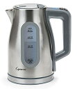 【中古】【未使用未開封】Capresso H2O セレクト電気湯沸かし器 11温度設定 ステンレススチール 274.05 シルバー 56オンス