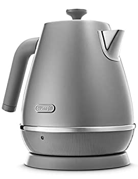 デロンギ(DeLonghi)ディスティンタ・ぺルラ・コレクション シルバー 電気ケトル 1L KBIN1200J-S