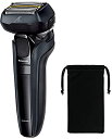 【中古】【未使用未開封】パナソニック ラムダッシュ リニア メンズシェーバー 5枚刃 黒 ES-CLV5G-K