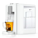 【中古】【未使用未開封】3.2L 温水ボイラーとウォーマー - 卓上クイック加熱水ディスペンサー フレッシュインスタント温度調節可 自宅やオフィスで5秒で沸騰 (ホワイト)(2)