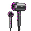 【中古】【未使用未開封】ヘアドライヤー 1500W 大風量 【高濃度マイナスイオン 速乾】 サーモスタットヘアドライヤー ヘアケア 温度&風量調節 折畳み式 髪に優しい マイ