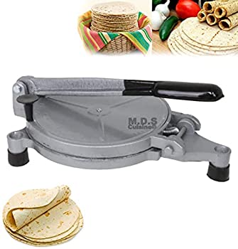 【中古】Tortilla Press 8インチ 電動メーカー プレンサヒーター ハリナ トリゴ トルティラドラ 電気 小麦粉 エンパナダ タコス ケサディラス ブリトス