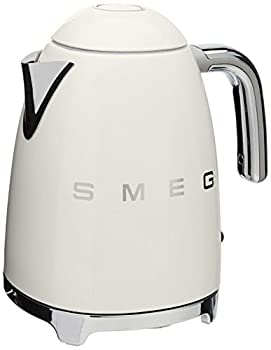 yÁzygpJzSmeg 1.7-Liter Kettle-Cream by Smeg