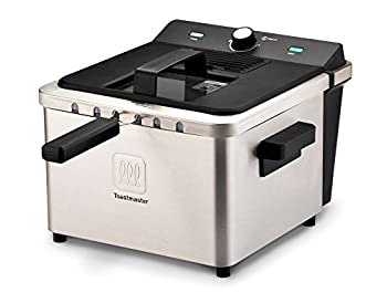 【中古】Toastmaster TM-168DF 4-Liter Stainless Steel Deep Fryer%カンマ% Black by Toastmaster