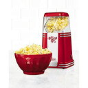 【中古】【未使用未開封】Nostalgia Mini Hot Air Popcorn Maker %カンマ% Red byノスタルジア