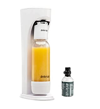 yÁzDrinkMate Carbonated Soda Maker with 3 oz Cylinder%J}% White by Drinkmate