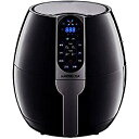 【中古】【未使用未開封】GoWISE USA 8-in-1. Electric Air Fryer Digital Programmable Cooking Settings (3.7 QT%カンマ% Black 2.0) by GoWISE USA(2)