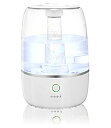 【中古】加湿器 大容量 超音波式 次亜塩素酸水対応 4.5L 抗菌フィルター搭載 上から給水 長時間 77時間連続加湿 ハイパワー 自動加湿調整 18畳対応 ア...