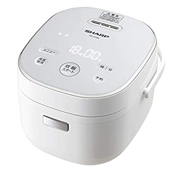 【中古】【輸入品日本向け】シャープ 炊飯器 マイコン 3合 パン調理機能 ホワイト KS-CF05B-W