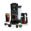 【中古】【未使用未開封】Ninja CFP201 デュアルブリューシステム 12カップ コーヒーメーカー 1杯分 地面&Kカップポッド対応 3種類の醸造スタイル...