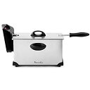 【中古】【未使用未開封】Continental Electric 3-literステンレススチールDeep Fryer by Continental Electric(2)