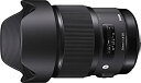 【中古】SIGMA 単焦点レンズ Art 20mm F1.4 DG HSM キヤノン用 フルサイズ対応