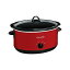 【中古】Crock-pot Express Crock Slow Cooker 8クォート レッド