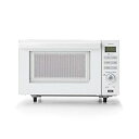 【中古】【未使用未開封】ツインバード オーブンレンジ レンジ 18L ヘルツフリー フラット ホワイト DR-E852W