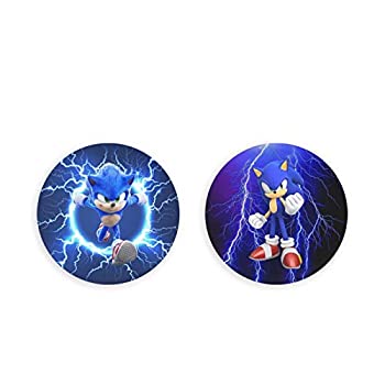 【中古】HOCLOCE 多機能ラウンドボトルオープナー 冷蔵庫マグネットエンブレムバッジ 2個