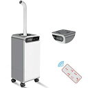 【中古】【未使用未開封】業務用加湿器 加湿器 超音波式 15L 加湿機 大容量 30時間連続 静音 水漏れしない 800mL/h 液晶表示 三段階霧量調整 空気...