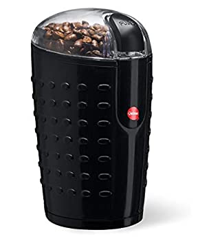 yÁzygpJzQuiseen One-Touch Electric Coffee Grinder. Grinds Coffee Beans%J}% Spices%J}% Nuts and Grains - Durable Stainless Steel Blades (Black