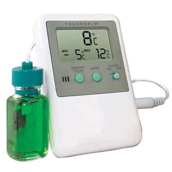 【中古】Digi-Sense Digitales Thermometer fur Kuhl-/Gefrierschrank%カンマ% kalibriert%カンマ% 1 Flaschensonde