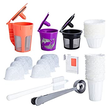 【中古】【未使用未開封】Reusable K Cups and Carafe for Keurig 2.0 Bundle with Water Filters%カンマ% Disposable Filers and Coffee Accessories (8 items) by Geesta