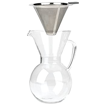 【中古】Bialetti 6754 Bailetti Pourover Drip Coffee with Glass Carafe%カンマ% Clear 【中古】Bialetti 6754 Bailetti Pourover Drip Coffee with Glass Carafe%カンマ% Clear