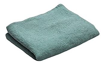 【中古】【未使用未開封】LinenMe リネンワッフルバスタオル ウォッシュ加工 30インチx51インチ スパグ..