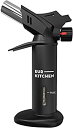 【中古】【未使用未開封】EurKitchen 調理ブタントーチ 燃料は含まれていません 詰め替え可能な食品ブタンブロートーチ ステーキや魚を完璧に見せる - フィンガーガードと