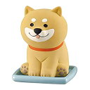 【中古】【未使用未開封】デコレ(Decole) デザイン小物 しば 88×98×h124mm 加湿器 潤いマスコット おすわりアニマル AG-92114