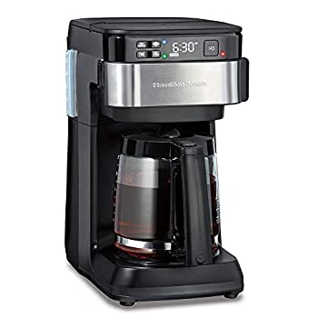 yÁzCompatible with Alexa Smart Coffee Maker%J}% Programmable%J}% 12 Cup Capacity%J}% Black and Stainless Steel (49350) ? A Certified fo