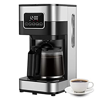 【中古】10カップ プログラム可能 コーヒーメーカー タッチスクリーン付き ステンレススチール