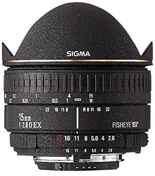 【中古】SIGMA AF 15/2.8 ニコン EX DIAGONAL FISHEYE