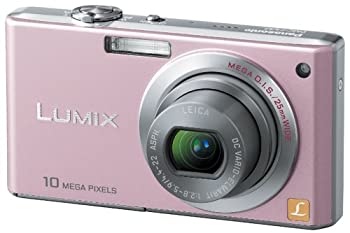 【中古】パナソニック デジタルカメラ LUMIX (ルミックス) FX37 カクテルピンク DMC-FX37-P