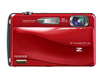 【中古】FUJIFILM デジタルカメラ FinePix Z700EXR レッド FX-Z700EXR R
