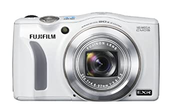 【中古】【未使用未開封】FUJIFILM デジタルカメラ FinePix F800EXR 光学20倍 ホワイト F FX-F800EXR WH