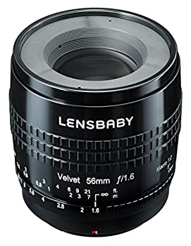 š̤̤ۡLensbaby եȥ Velvet 56 56mm F1.6 ޥեޥ ֥å 860601