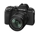 【中古】FUJIFILM ミラーレスデジタルカメラ X-S10 レンズキット(XF18-55) F X-S10LK-1855 ブラック