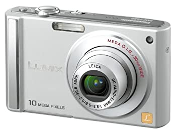 【中古】【未使用未開封】パナソニック デジタルカメラ LUMIX (ルミックス) シルバー DMC-FS20-S