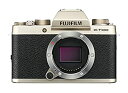【中古】FUJIFILM ミラーレス一眼 X-T100シャンパンゴールド X-T100-G
