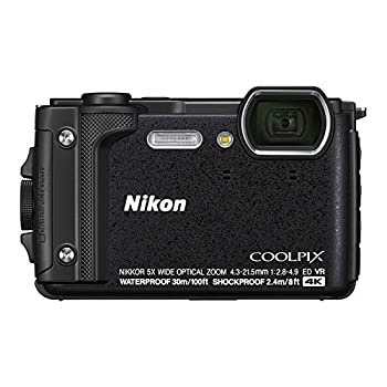 【中古】【未使用未開封】Nikon デジタルカメラ COOLPIX W300 BK クールピクス 1605万画素 ブラック 防水 耐寒 防塵