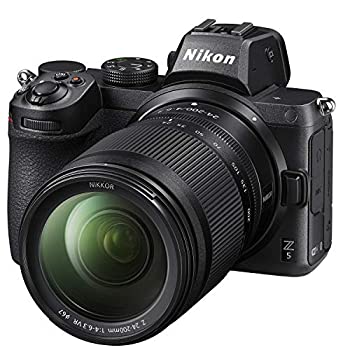 【中古】【輸入品日本向け】Nikon ミラーレス一眼カメラ Z5 レンズキット NIKKOR Z 24-200mm f/4-6.3 VR 付属 Z5LK24-200 ブラック